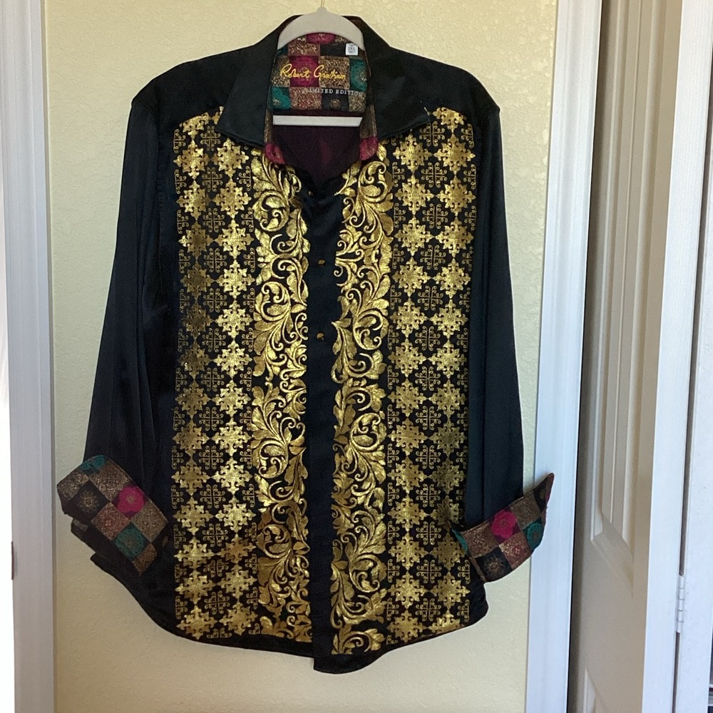 Robert Graham Multicolor Patterned Shirt